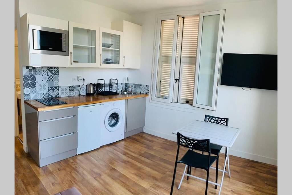 Ferienwohnung Studio Vue Mer Au Calme Proche Des Plages Nizza Exterior foto